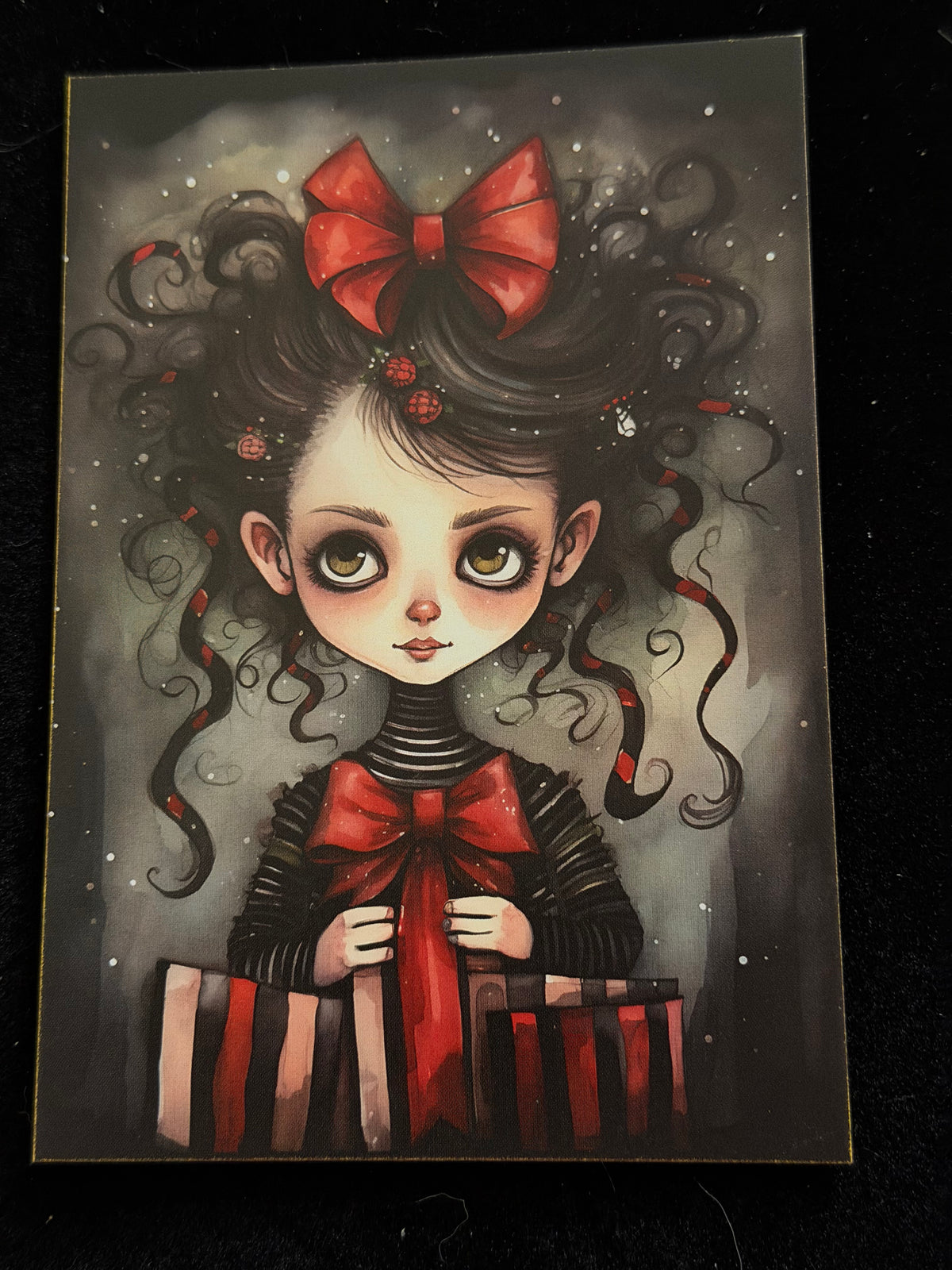 Gothic Christmas Girls – Mini Print Set