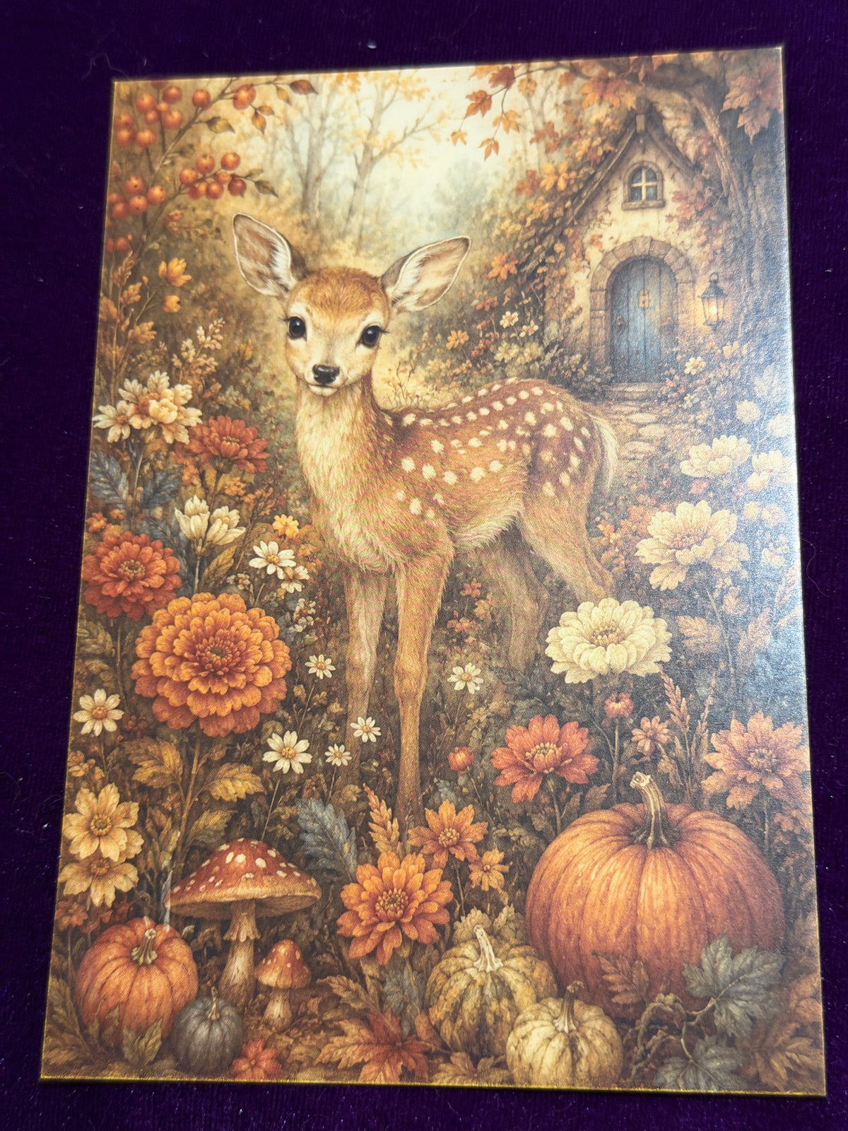 Autumn At The Enchanted Cottage Set 4