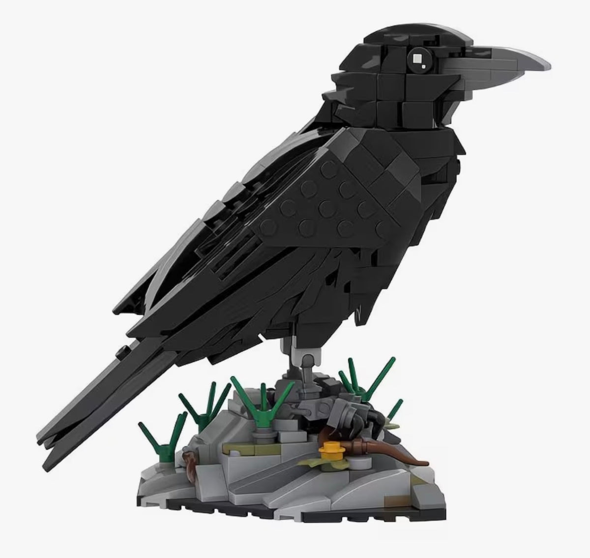 The Raven’s Perch – Crow Building Brick Set