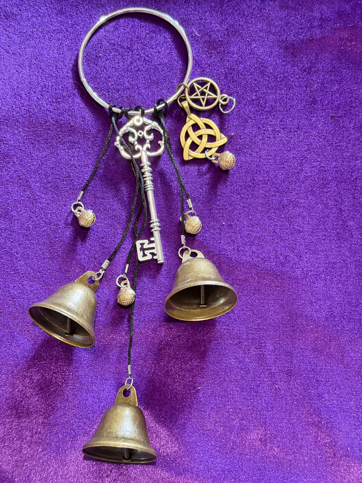 Witches’ Bells – Brass Door Protection Charm