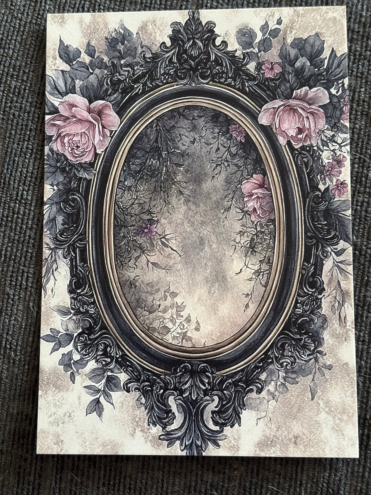 Gothic Raven & Apothecary Mini Art Print Set (4 Pack)