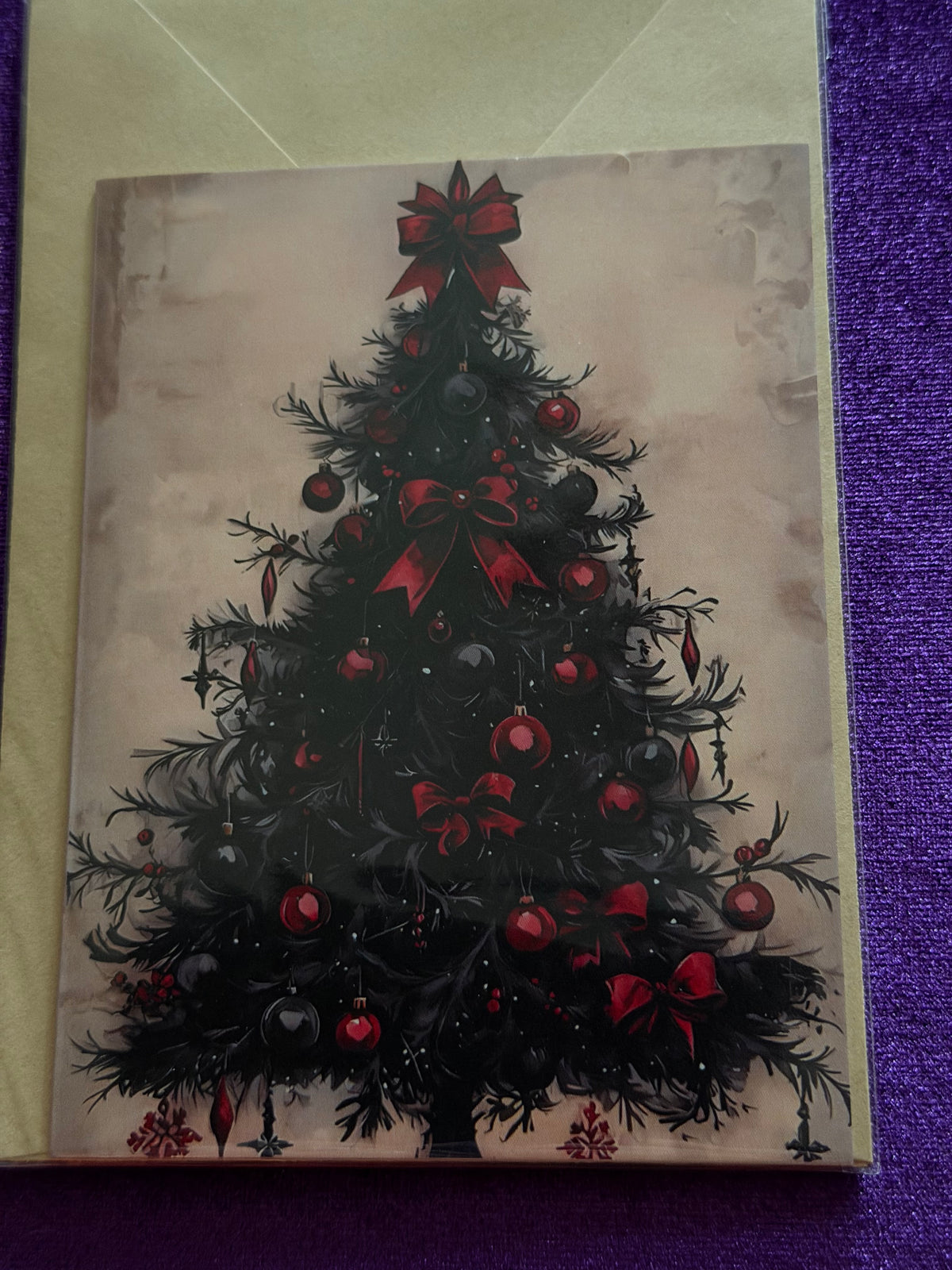 The Black Christmas Tree