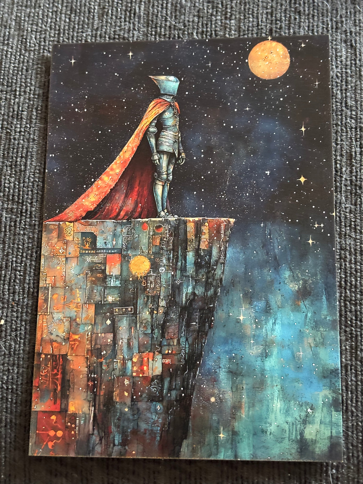 Celestial Dreamscape Mini Art Print Set (4 Pack)