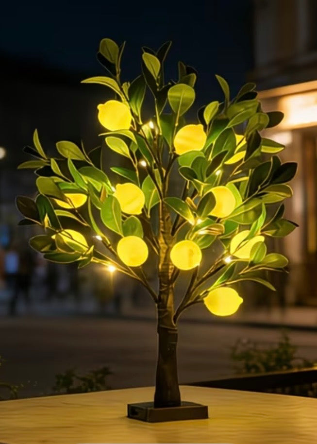 Illuminated Lemon Tree Lamp – 55cm