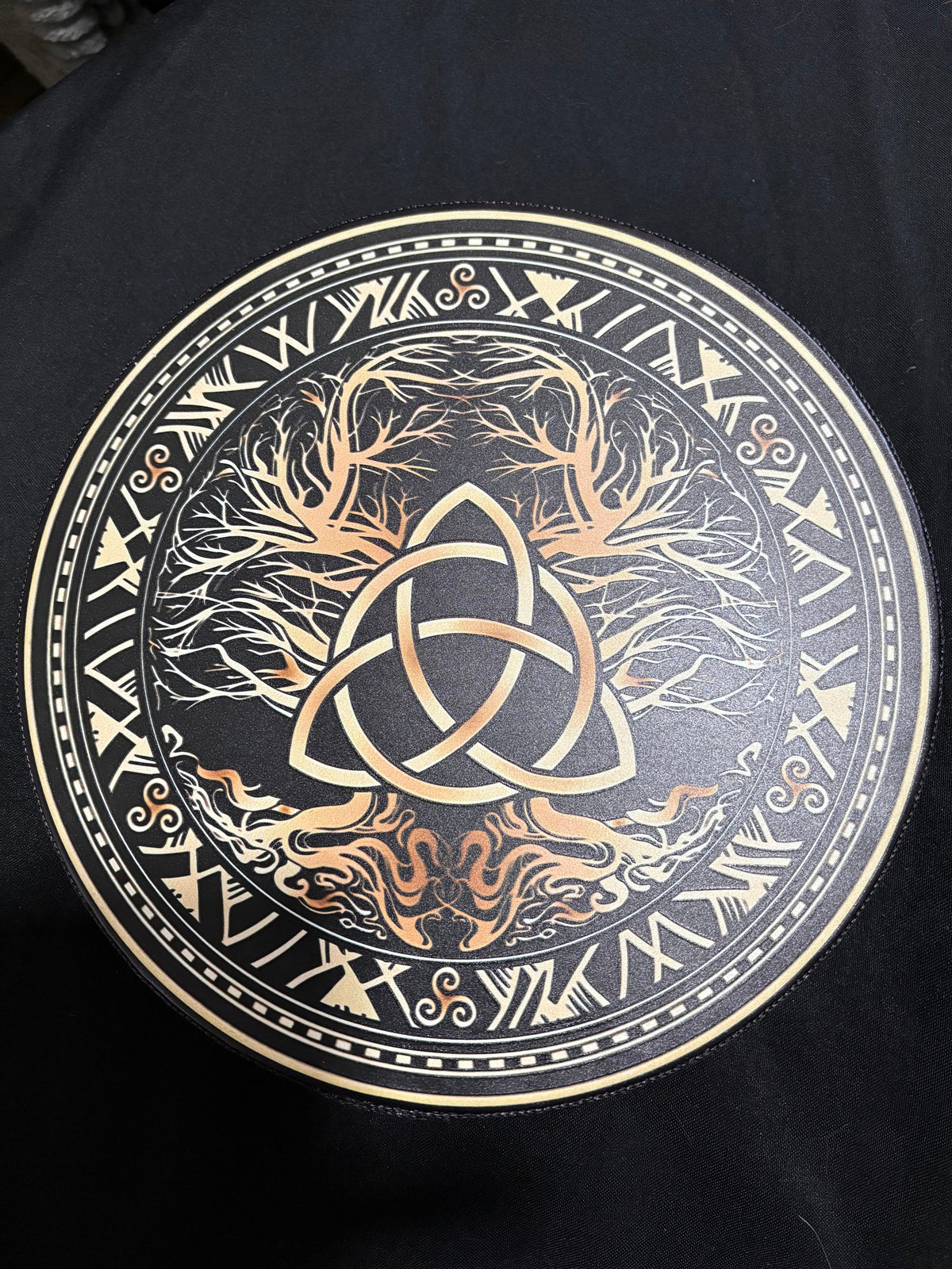 Triquetra Tree of Life Shamanic Hand Drum