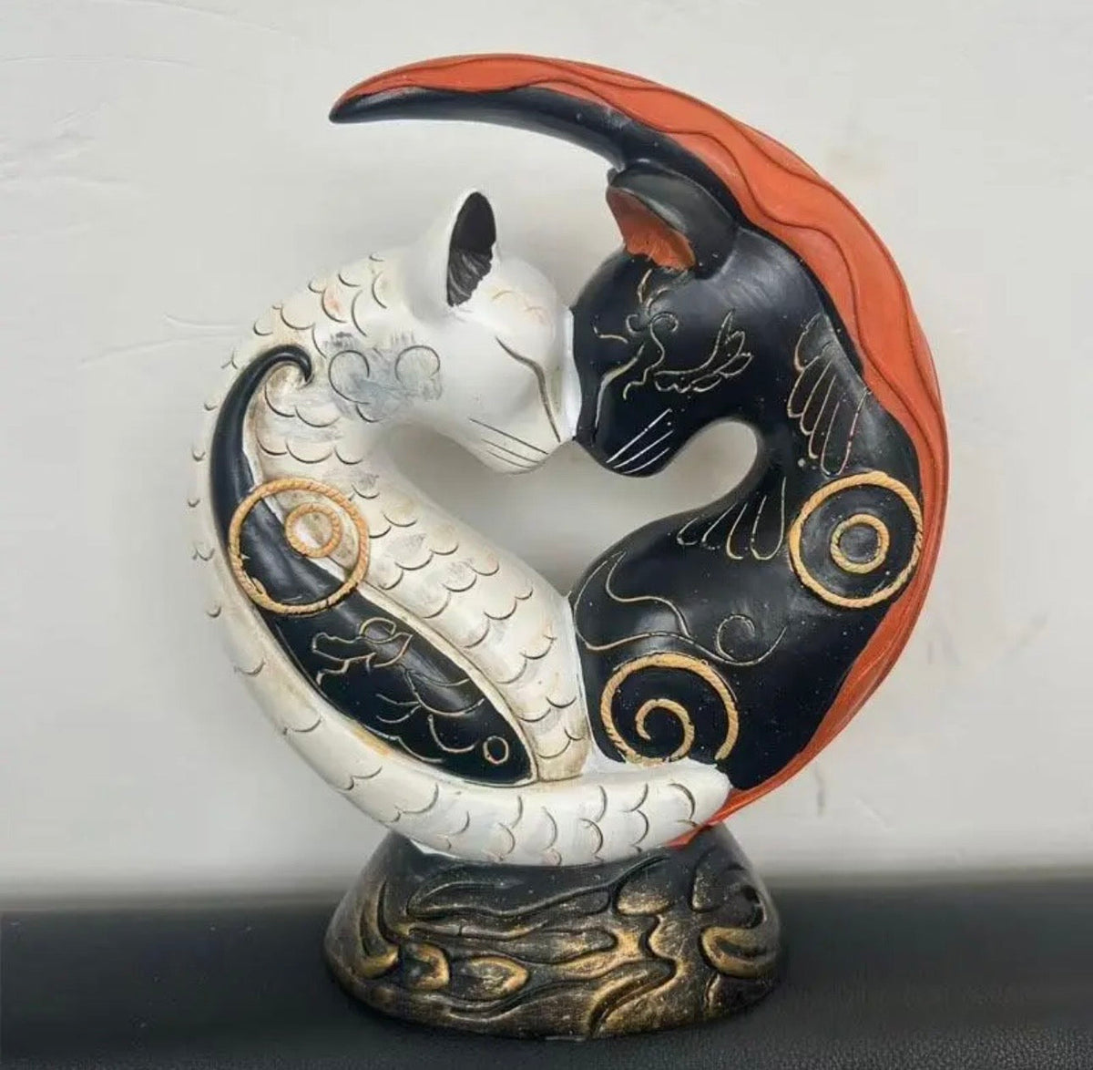 Yin-Yang Cats Ornament